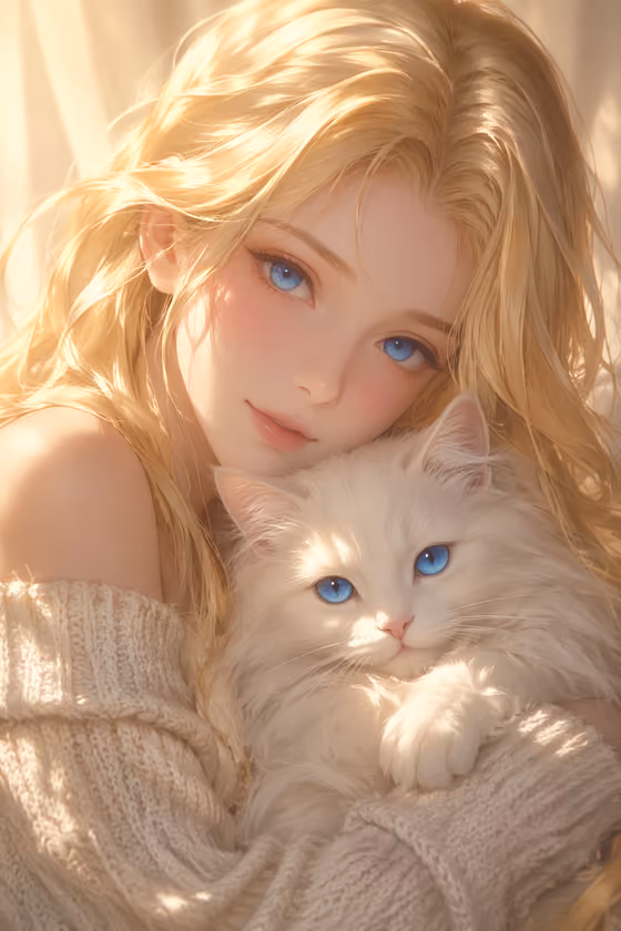 Cozy Cat Cuddle