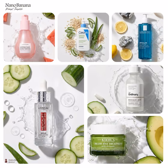 Splash Flat Lay