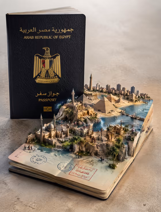 Passport Diorama