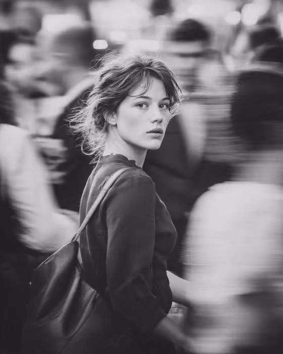 Urban Solitude Portrait