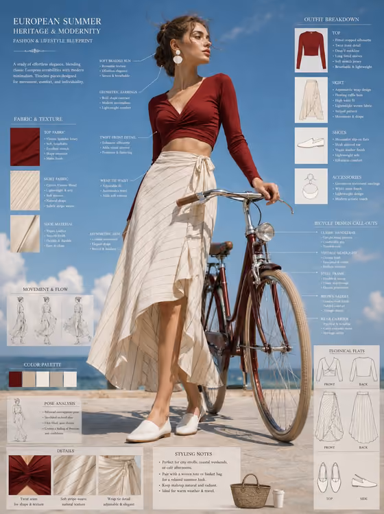 Fashion Blueprint Sheet