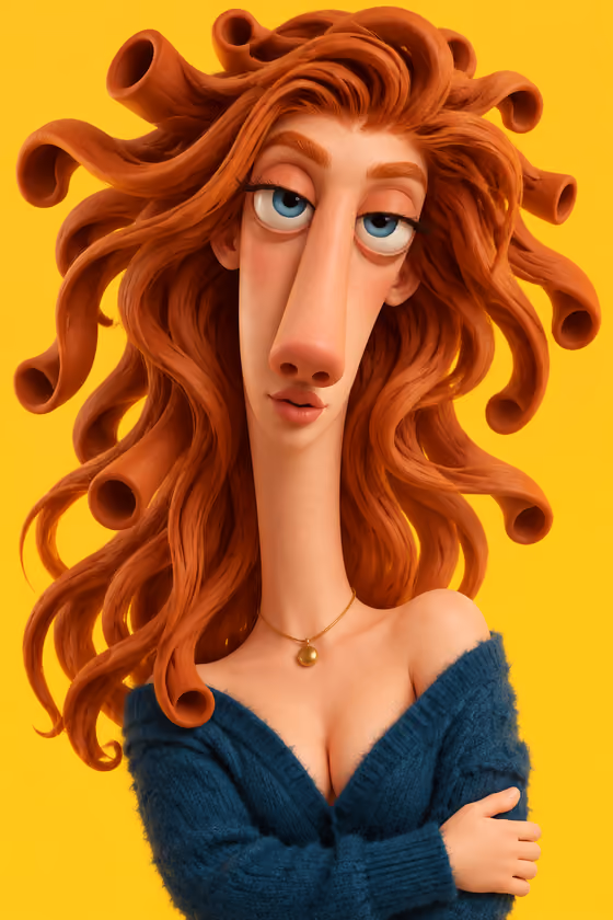 Clay Photo Caricature