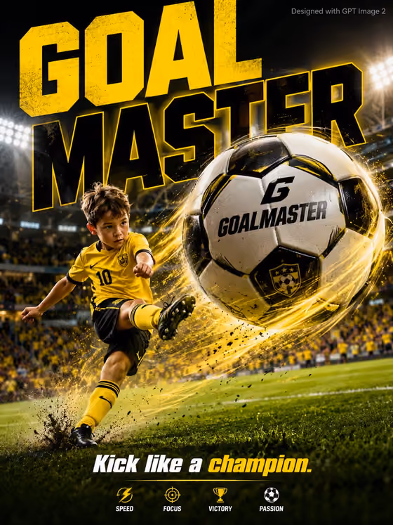 Football Ad Poster