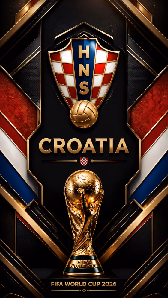 Gold Trophy Nation Poster