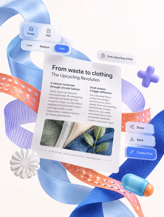 Fluent Article Mockup
