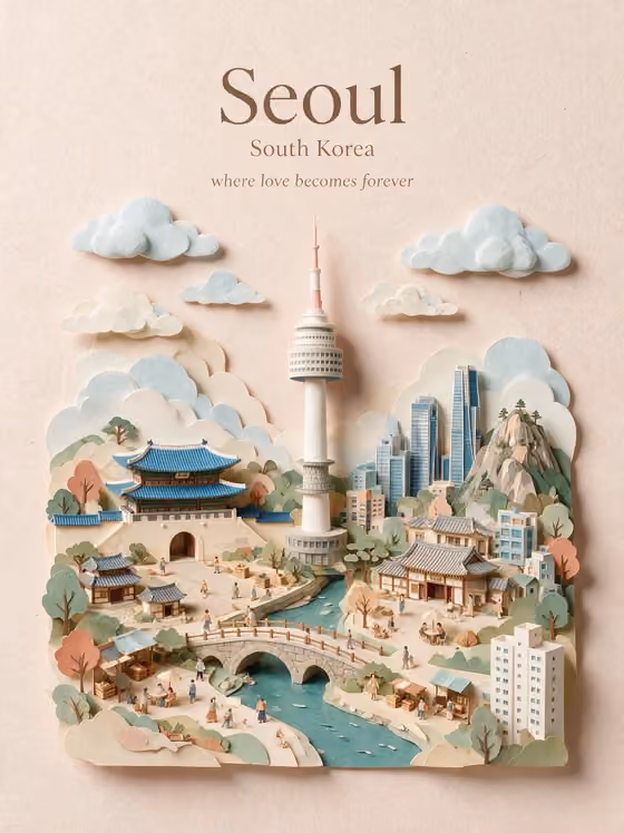 Paper City Diorama