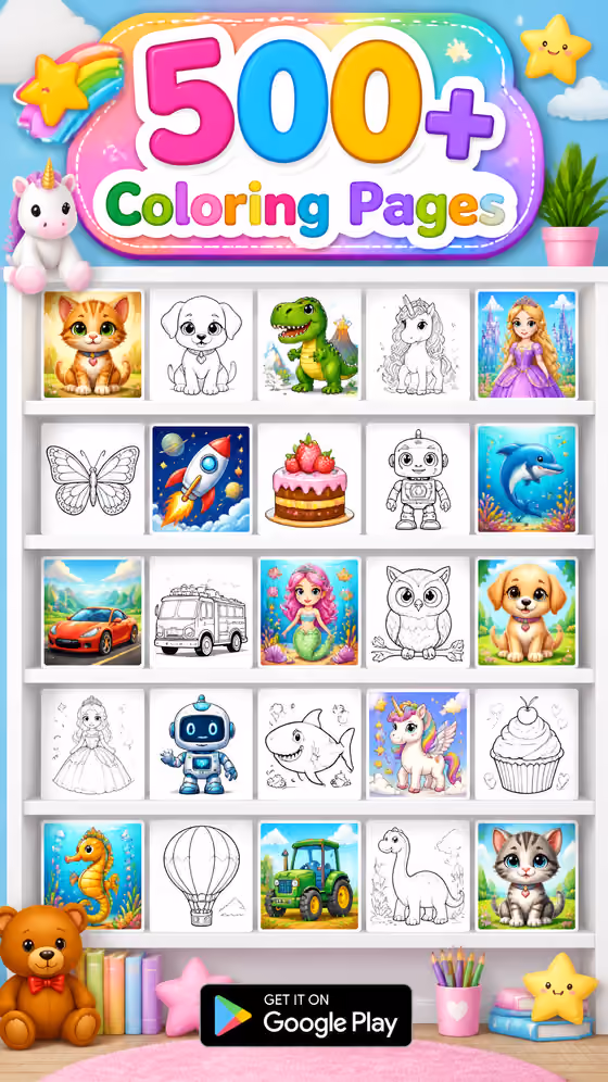 Coloring App Screenshot