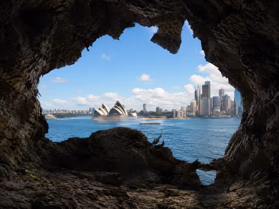 Country Cave Window