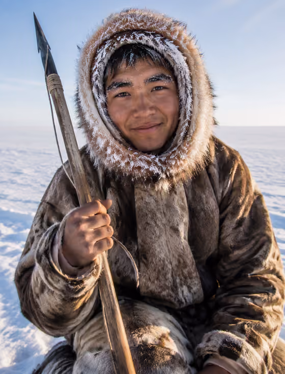 Arctic Hunter Portrait