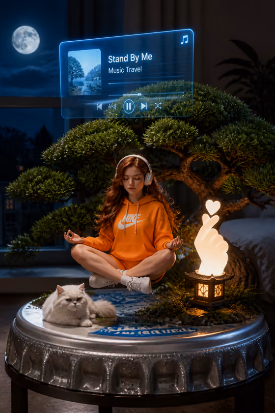 Miniature Meditation Diorama