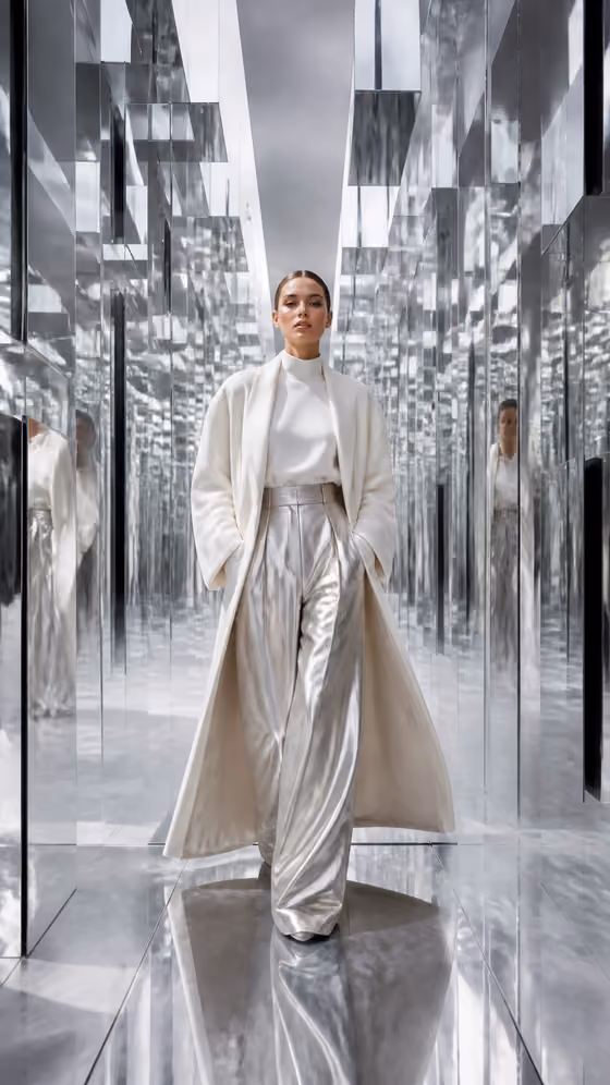 Mirrored Corridor Editorial template result