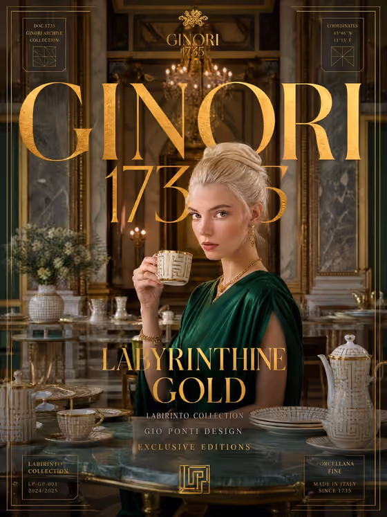 Gold Porcelain Campaign
