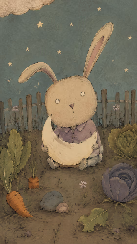 Whimsical Moon Garden