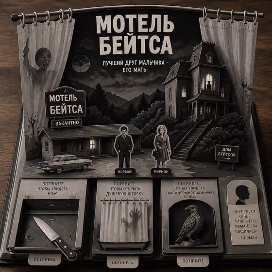 Psycho Movie Diorama