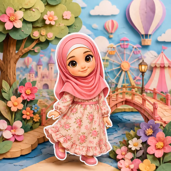 Paper Craft Chibi