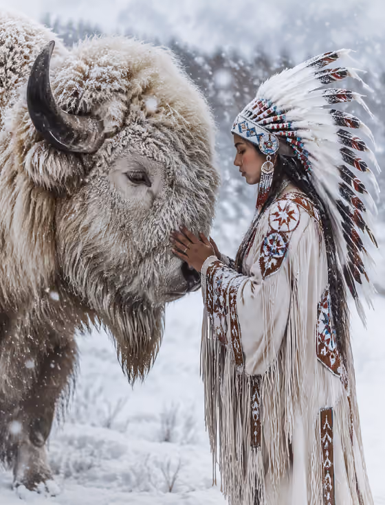 Sacred Winter Encounter