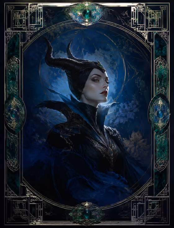 Sapphire Villainess Portrait