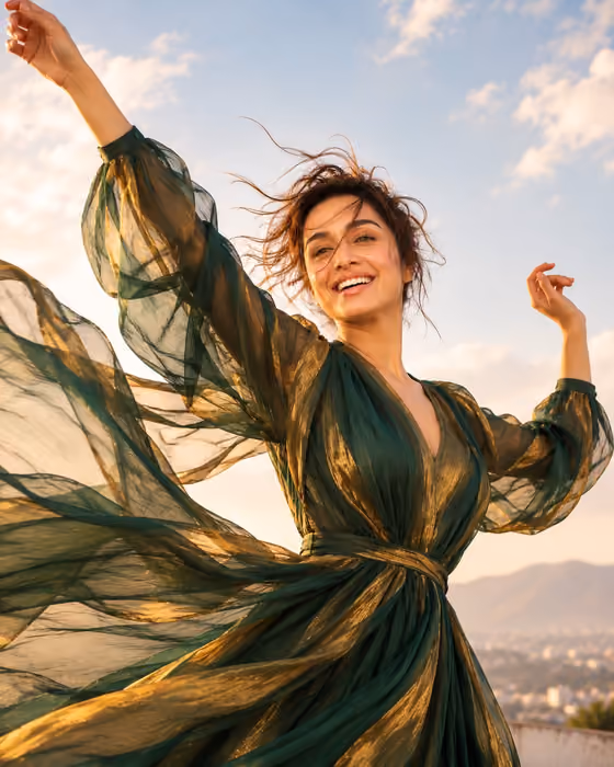 Golden Hour Joy template result