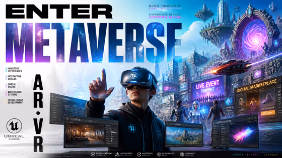 Metaverse VR Poster