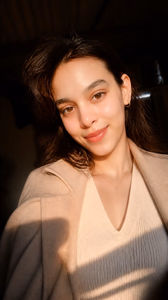 Golden Hour Portrait template result