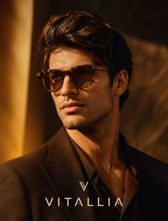 Luxury Eyewear Brand Poster