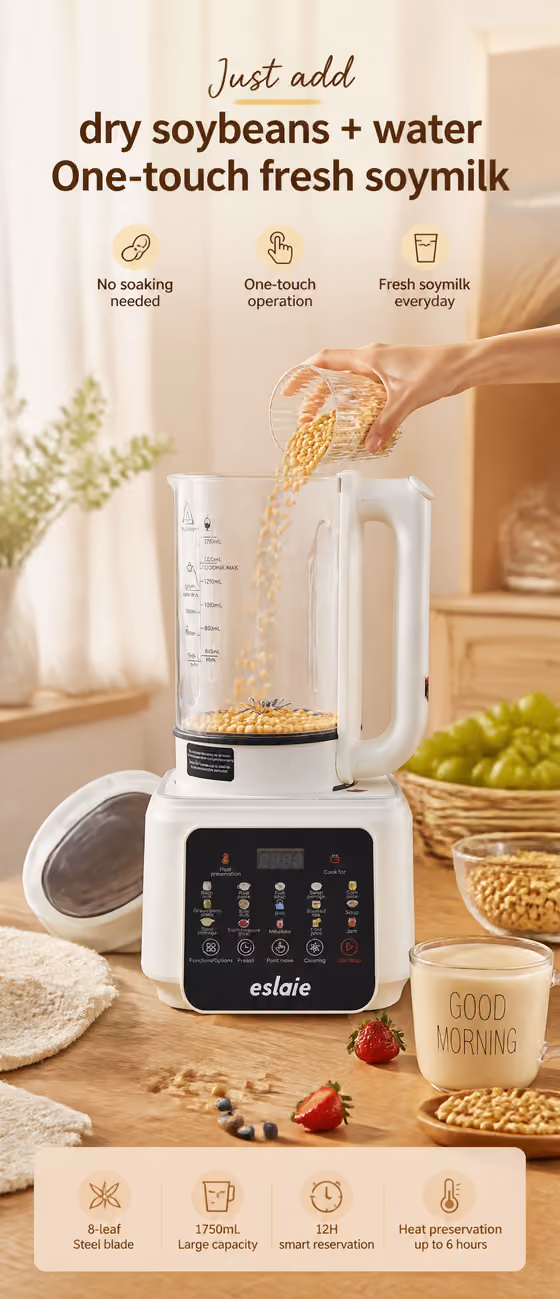 Soymilk Maker Infographic