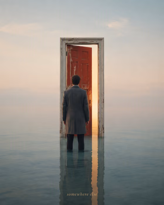Surreal Sea Door