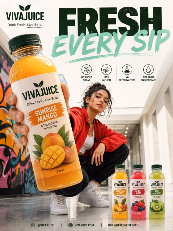 Fresh Juice Campaign