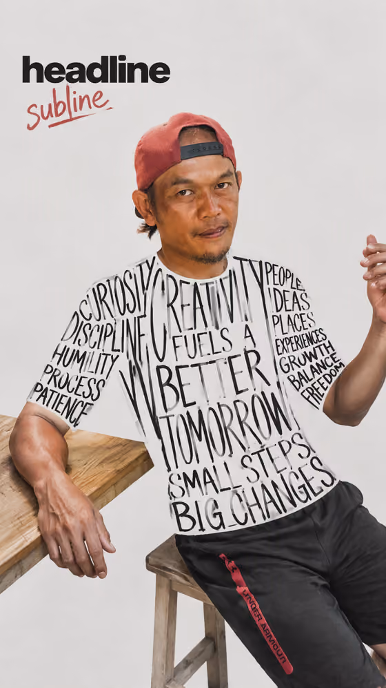 Word-Body Editorial Poster