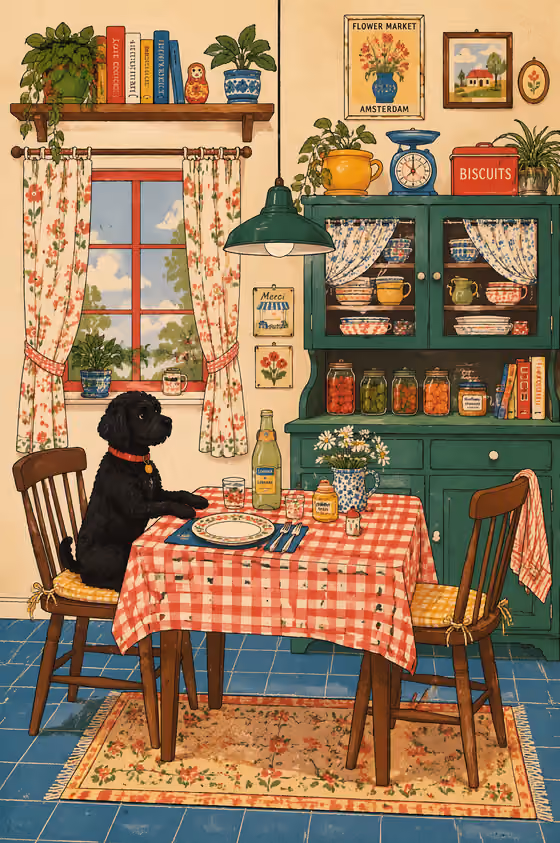 Retro Kitchen Pet