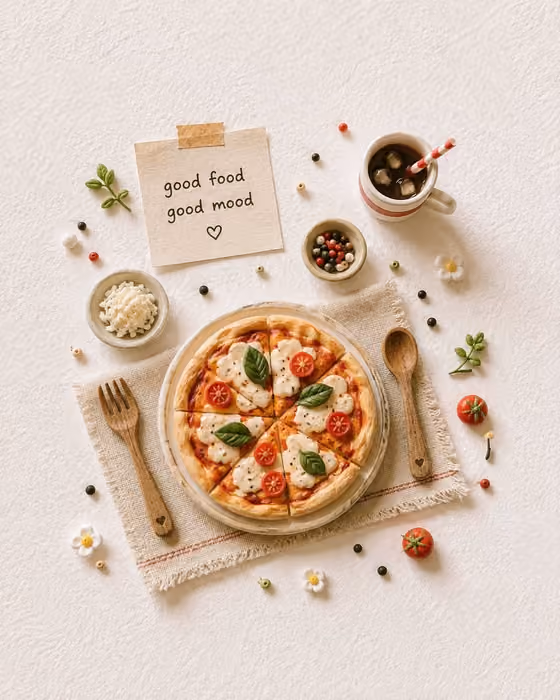 Miniature Food Scene