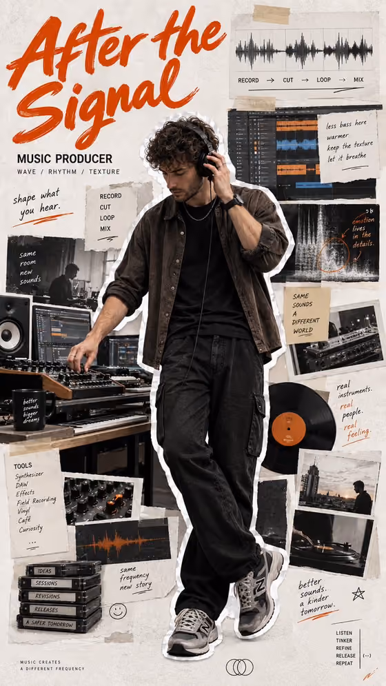 Maker Collage Poster