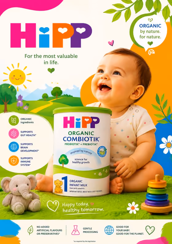 Baby Formula Ad Poster