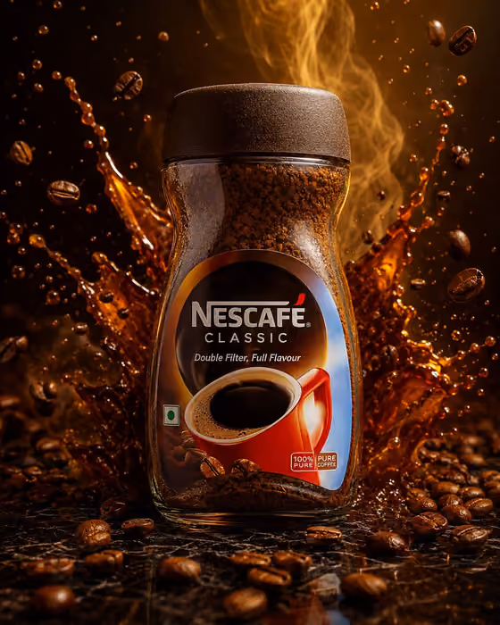 Coffee Splash Ad