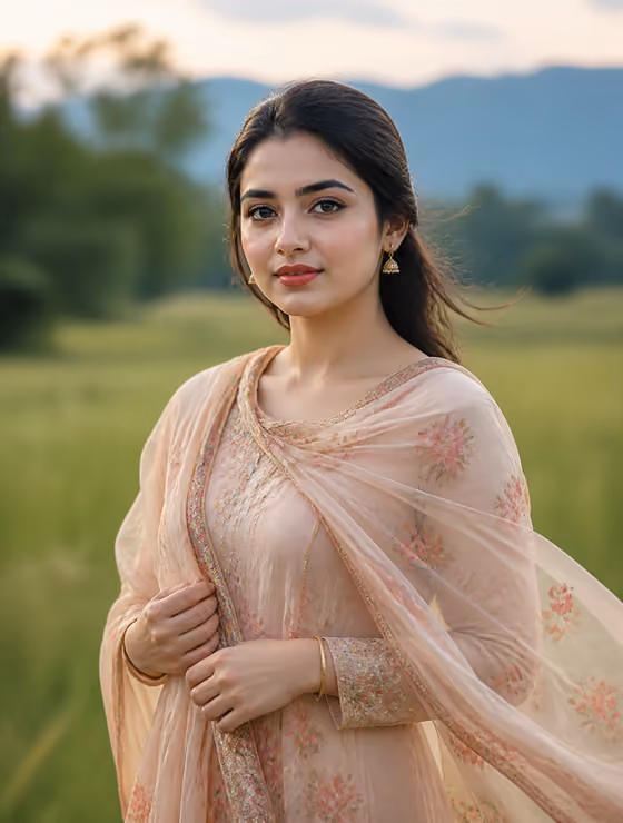 Graceful Meadow Portrait
