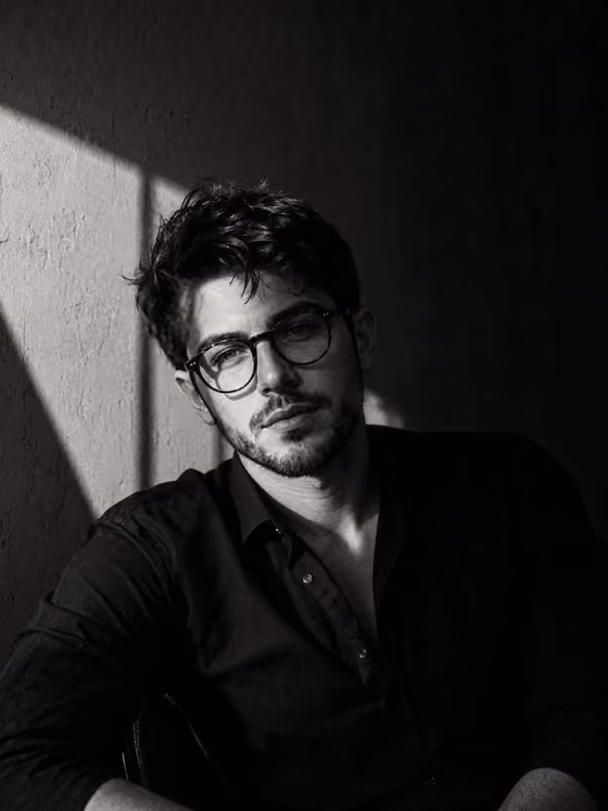 Cinematic B&W Portrait