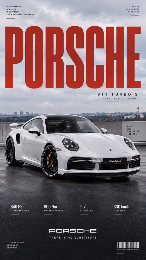 Pearl White Track Poster