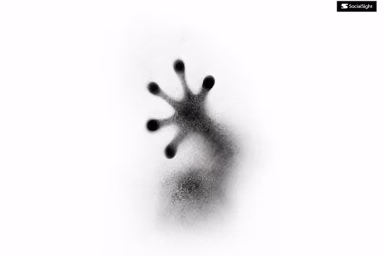 Ink Spray Silhouette