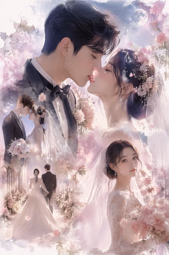 Dreamy Wedding Collage