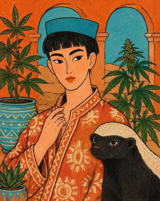 Folk Fashion Portrait