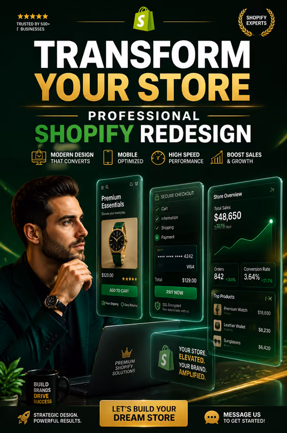 Store Redesign Ad