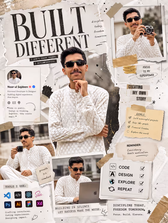 Editorial Collage Poster