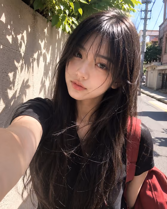 Candid Street Portrait