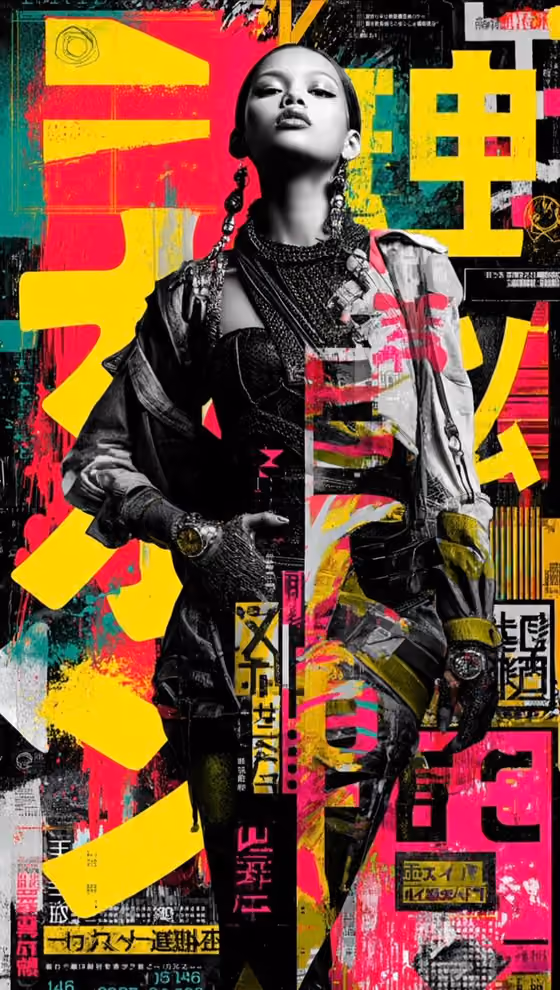 Punk Editorial Collage