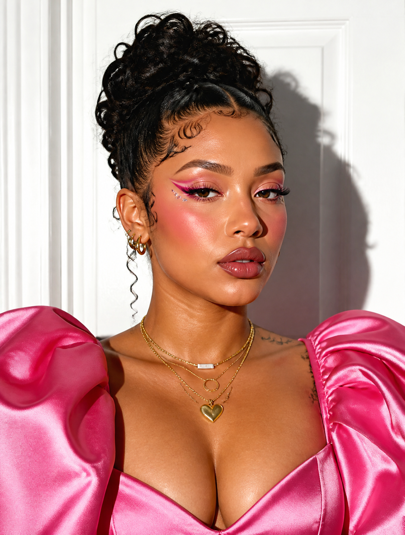 Satin Portrait Glam