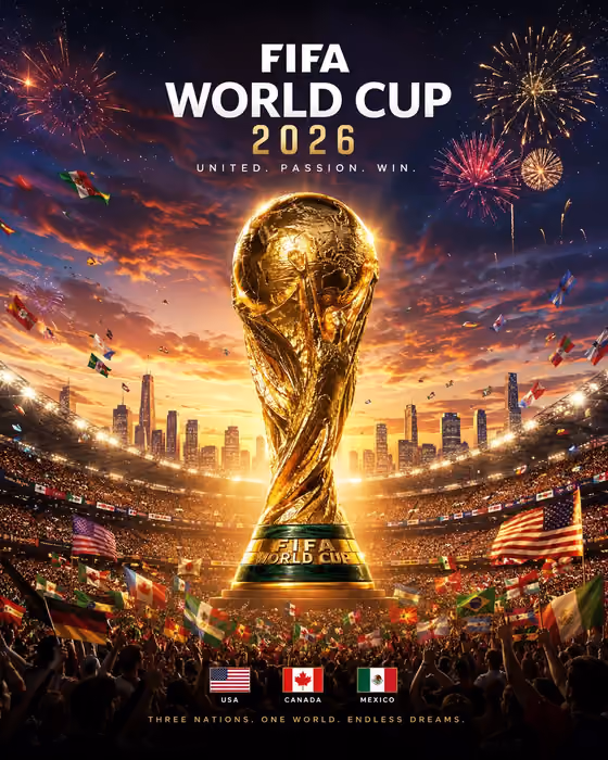 Trophy Celebration Poster