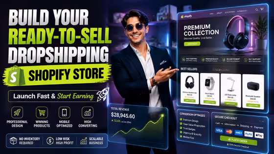 Shopify Store Launch Ad