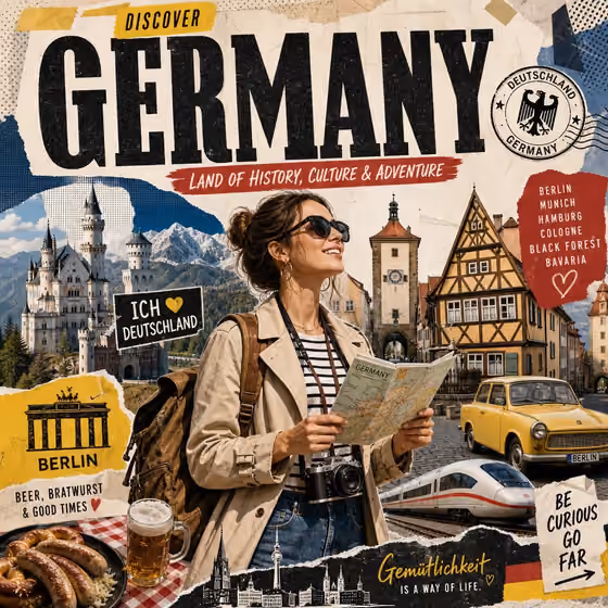 Travel Poster Collage