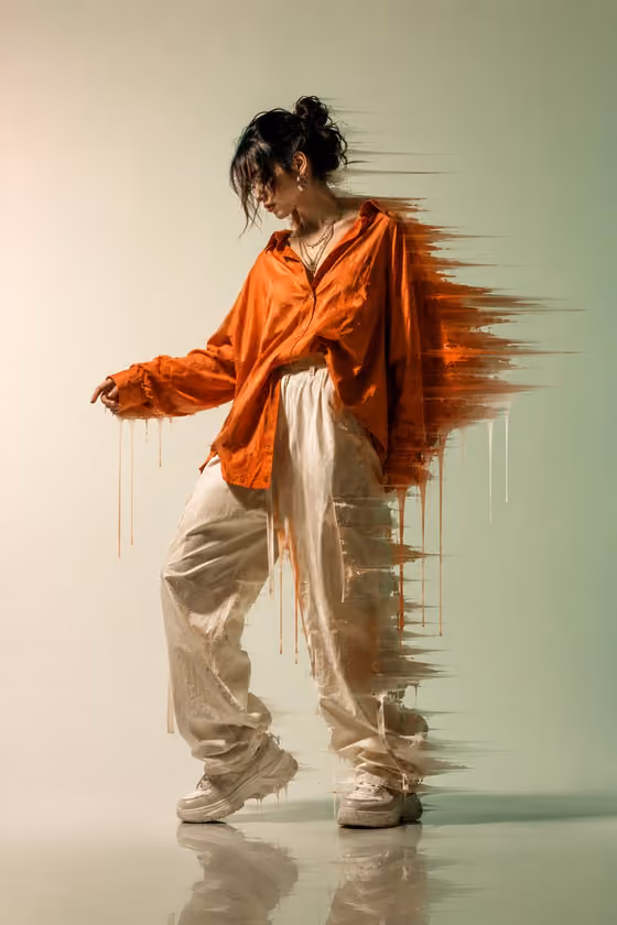 Glitch Fashion Editorial