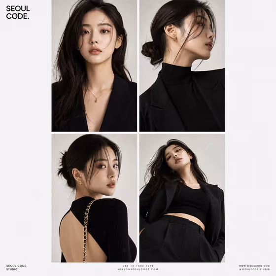 Seoul Editorial Grid